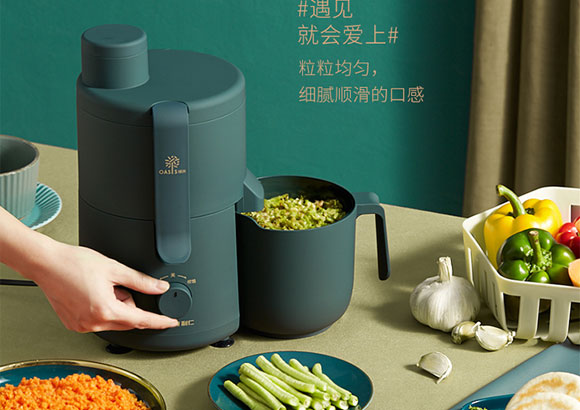 LIVEN/利仁绿洲系电动小型多功能绞肉机/搅拌机G-17！