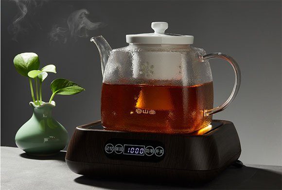 容山堂玻璃茶壶蒸汽煮茶器/电陶炉/陶瓷烧水壶！