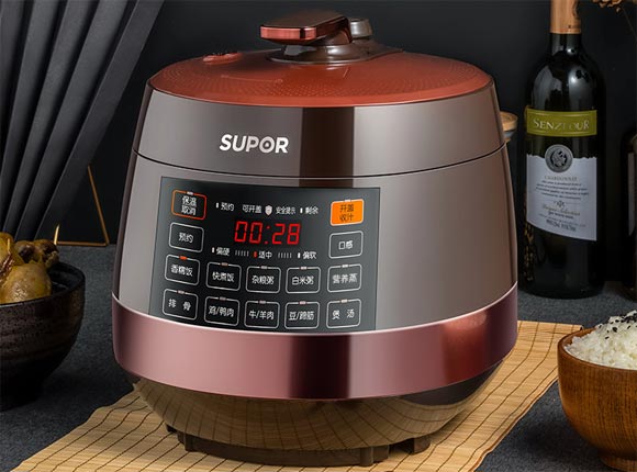 SUPOR苏泊尔全自动智能5L电压力锅/高压锅！