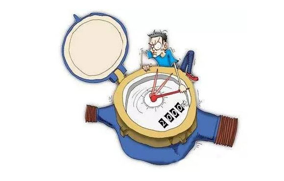为什么水表里的小梅花一直在转？每月用水几十吨的原因及解决方法！