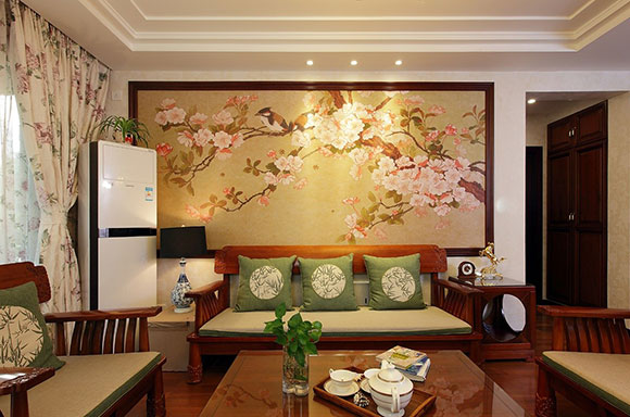 沙发背景墙装修