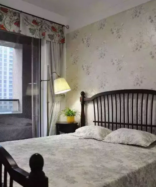 美式混搭风格婚房装修案例