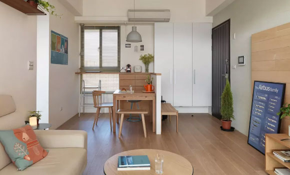 客餐厅一体装修方案