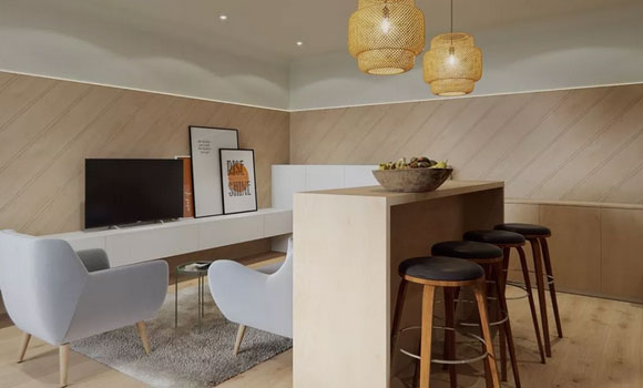 客餐厅一体装修方案