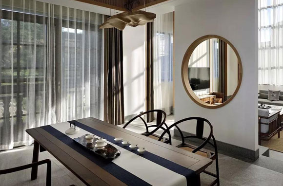 新中式家居装修色彩