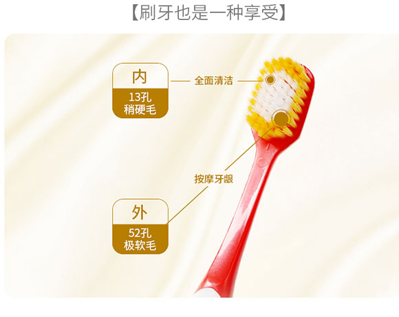 超宽刷头牙刷