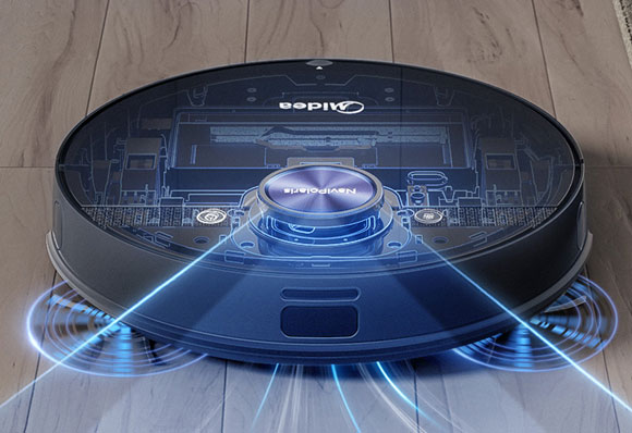 Midea/美的M7全自动智能扫地机器人/吸尘器，扫地拖地一体扫地机！