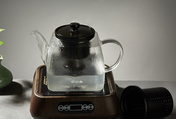 容山堂玻璃茶壶蒸汽煮茶器/电陶炉/陶瓷烧水壶