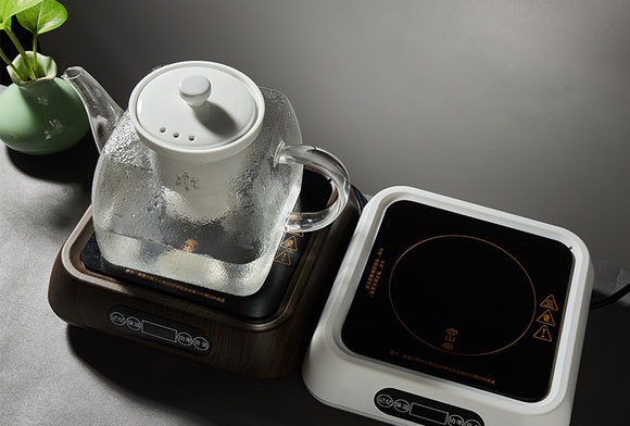 容山堂玻璃茶壶蒸汽煮茶器/电陶炉/陶瓷烧水壶