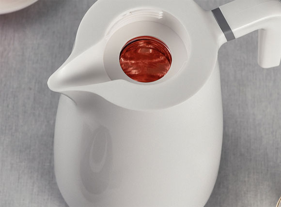 德国supkit玻璃内胆1.3L保温壶/小型保温水壶