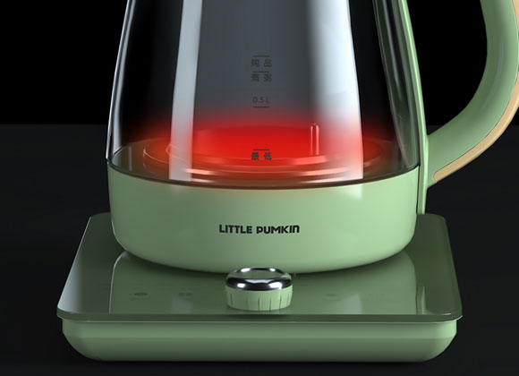 小南瓜mini小型全自动多功能玻璃养生壶/煮茶器