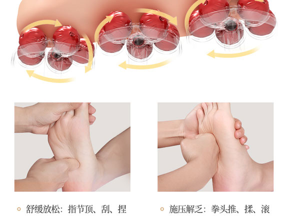 Amoi/夏新全自动恒温加热泡脚桶/小型电动按摩足浴盆