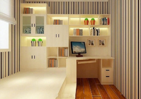 榻榻米书房装修设计